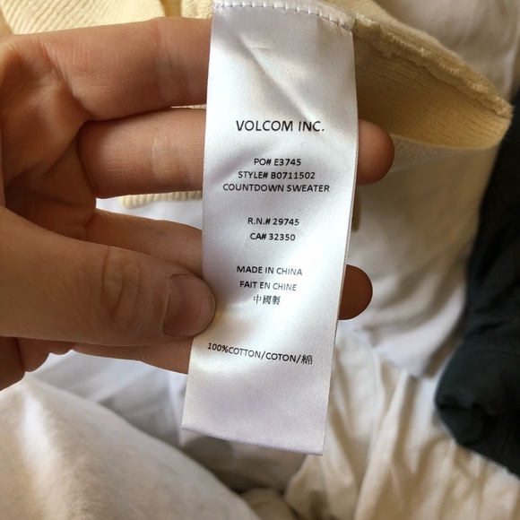 Volcom ‘Countdown’ Raglan Sleeve Pullover Sweater - Picture 6 of 6